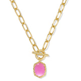 Daphne Link Chain Necklace Gold Azalea