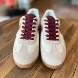 Burgundy Sneakers