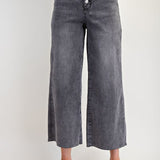 Stretch Denim Pants Button Fly