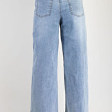 Stretch Denim Pants Button Fly