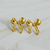 Ribbon Bow Earrings