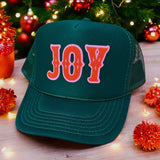 JOY Dark Green Trucker Hat