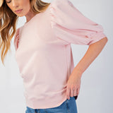 Puff Sleeve Sweatshirt